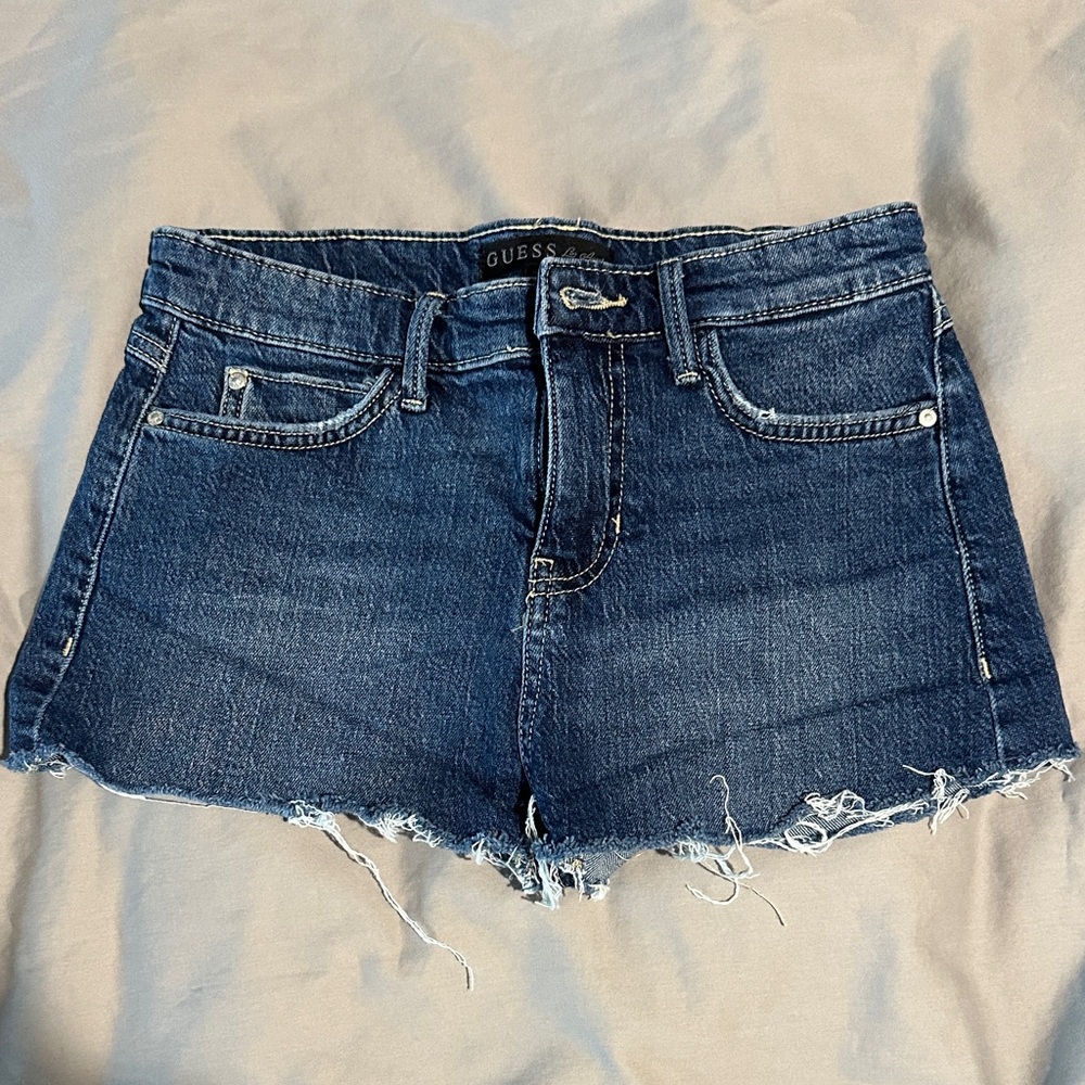 Guess Los Angeles Women’s Dark Blue Denim Shorts